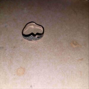 Elegant Sterling Silver Wave Ring